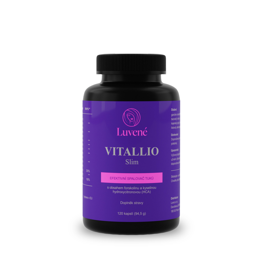 Luvené Vitallio Spalovač tuků Slim 120 tablet