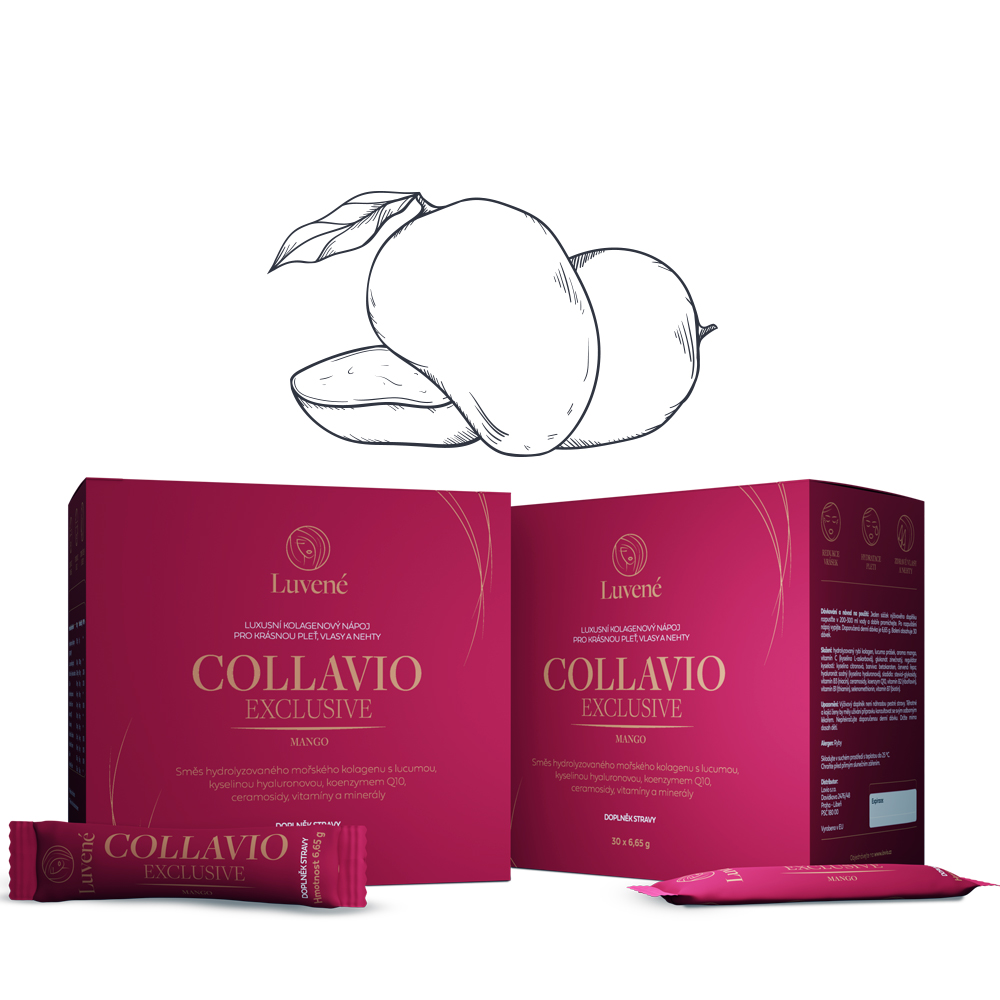 Luvené Kolagen drink Collavio Exclusive mango 399 g
