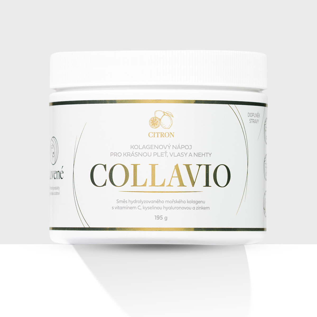 Levně Luvené Kolagen drink Collavio citron 195 g