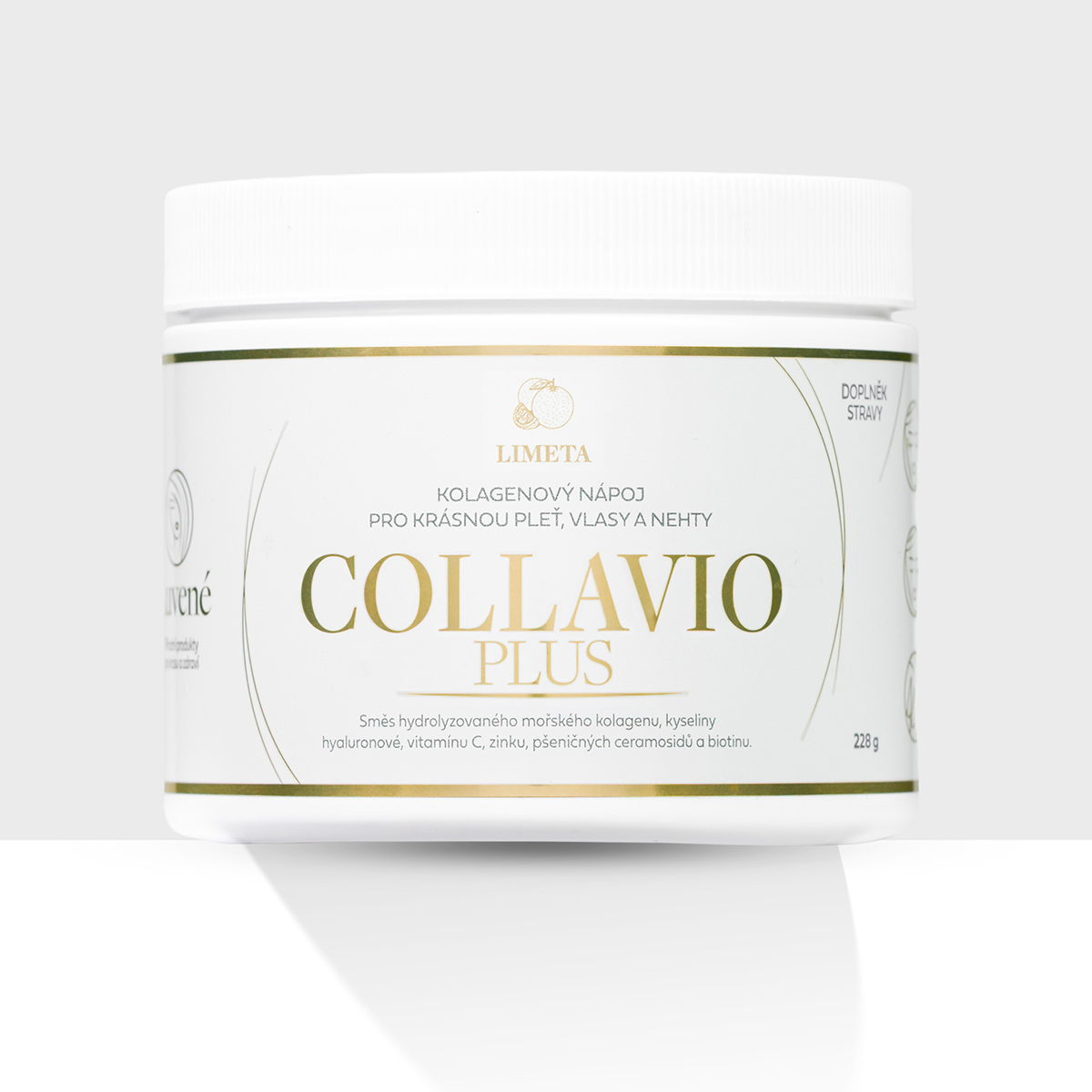 Levně Luvené Kolagen drink Collavio Plus limeta 228 g