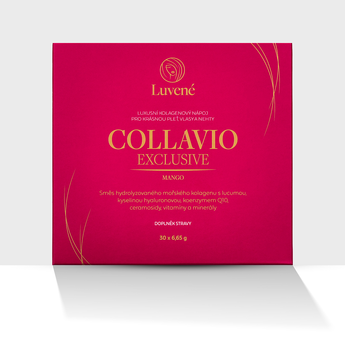 Levně Luvené COLLAVIO Kolagen drink Collavio Exclusive mango, 30 ks