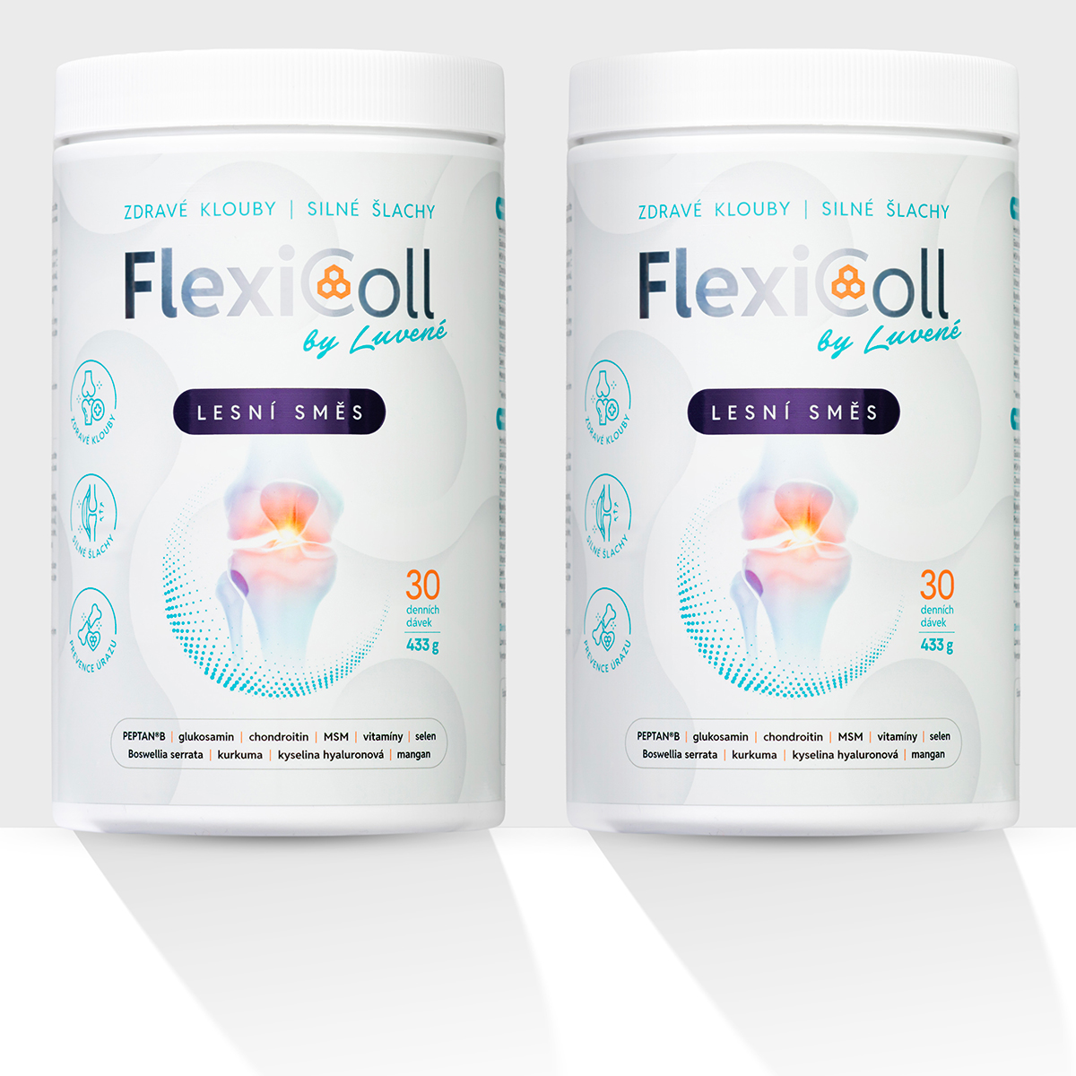 Levně Kloubní výživa FlexiColl lesní směs - balení 2 kusů