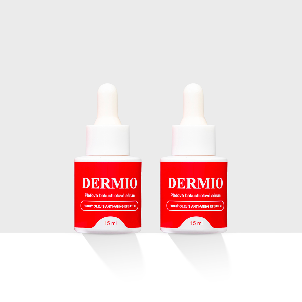 Levně DERMIO - bakuchiolové sérum - balení 2 kusů