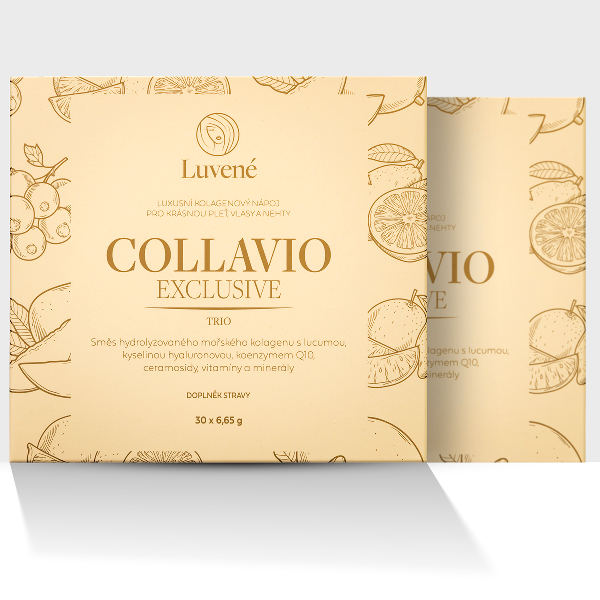 Levně Kolagen drink Collavio Exclusive TRIO - balení 2 kusů