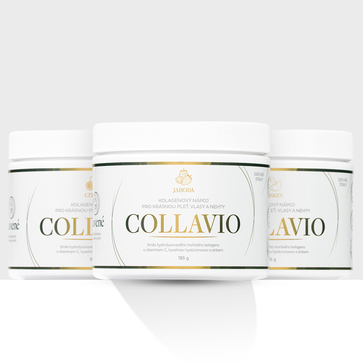 Levně Luvené Kolagen drink Collavio mix 3x195 g