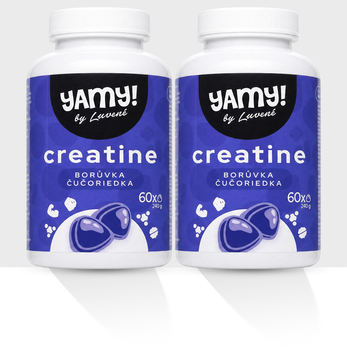 Luvené Yamíci creatine - balení 2 kusů